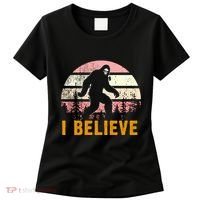 Bigfoot Squatch I Believe Bigfoot Women's T-Shirt thumb 0