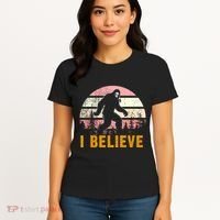 Bigfoot Squatch I Believe Bigfoot Women's T-Shirt thumb 4