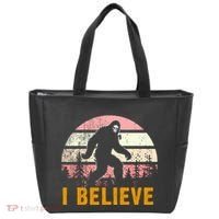 Bigfoot Squatch I Believe Bigfoot Tote Bag thumb 0