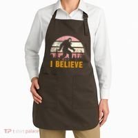 Bigfoot Squatch I Believe Bigfoot Apron thumb 2