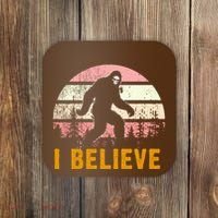Bigfoot Squatch I Believe Bigfoot Coaster thumb 0