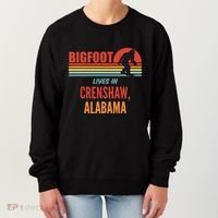 Bigfoot Sighting In Crenshaw Alabama Women's Sweatshirt thumb 0