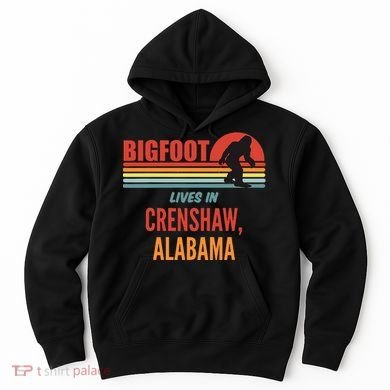 Bigfoot Sighting In Crenshaw Alabama Hoodie