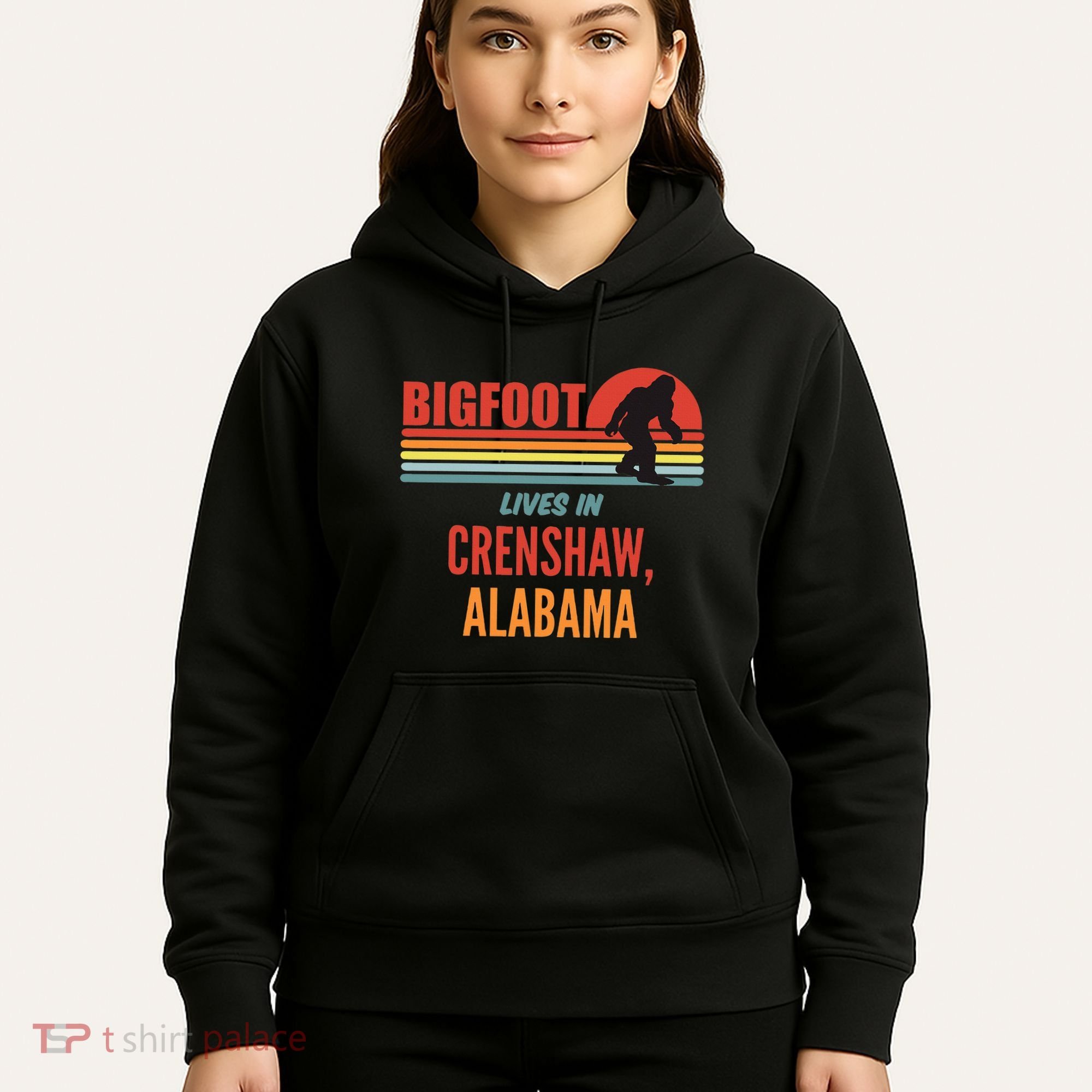 Bigfoot Sighting In Crenshaw Alabama Hoodie