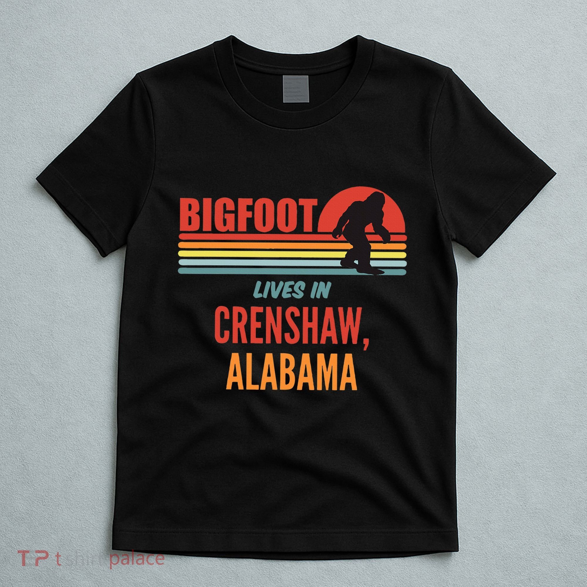 Bigfoot Sighting In Crenshaw Alabama T-Shirt