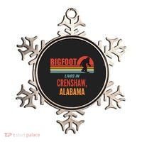 Bigfoot Sighting In Crenshaw Alabama Ornament thumb 0