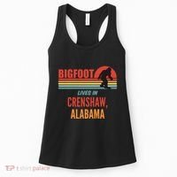 Bigfoot Sighting In Crenshaw Alabama Women's Tank Top thumb 0