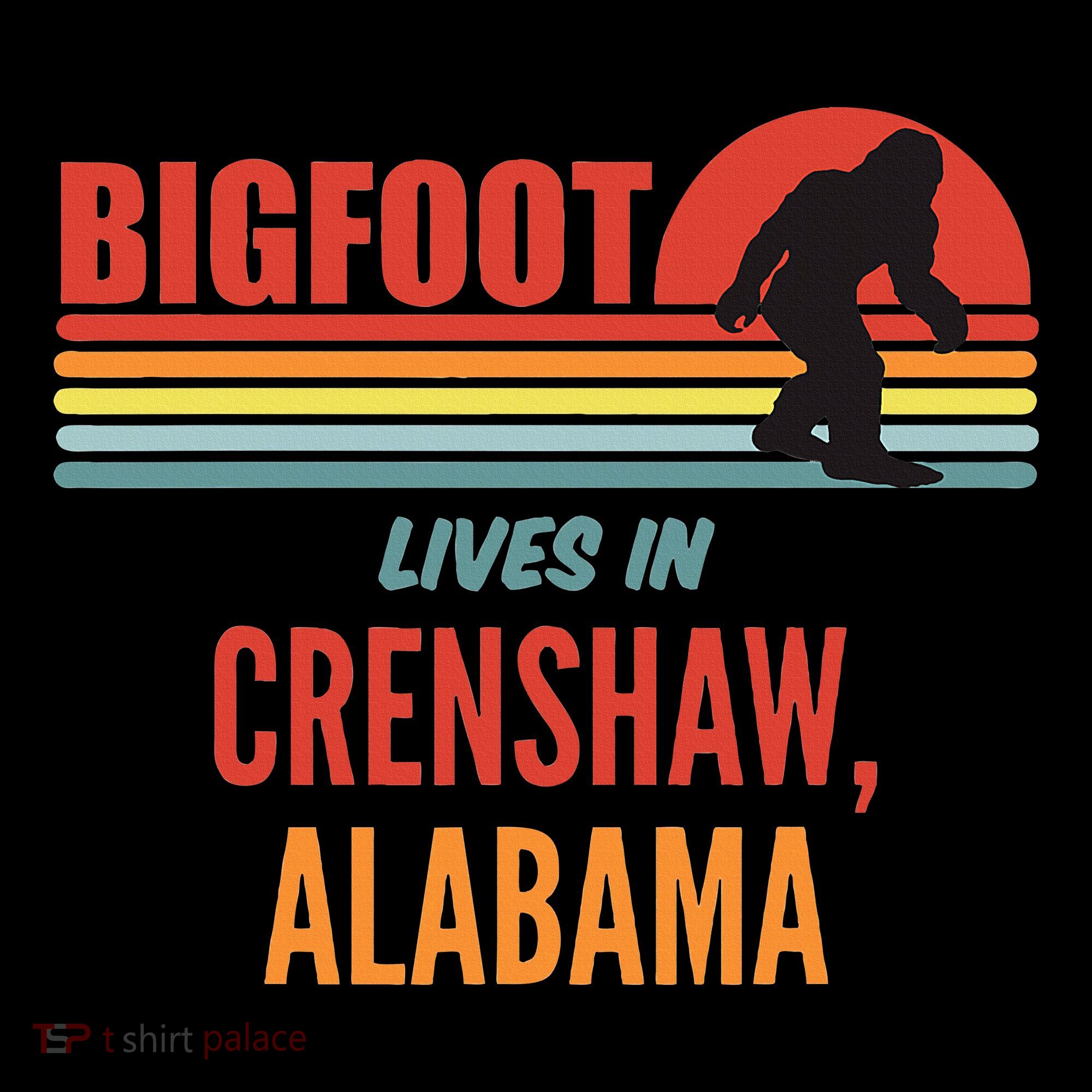 Bigfoot Sighting In Crenshaw Alabama Baby Bodysuit