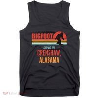 Bigfoot Sighting In Crenshaw Alabama Tank Top thumb 0