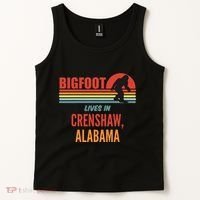 Bigfoot Sighting In Crenshaw Alabama Tank Top thumb 2