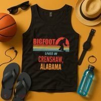 Bigfoot Sighting In Crenshaw Alabama Tank Top thumb 4
