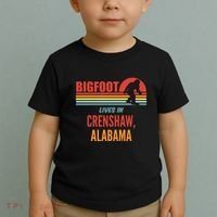 Bigfoot Sighting In Crenshaw Alabama Toddler T-Shirt thumb 2