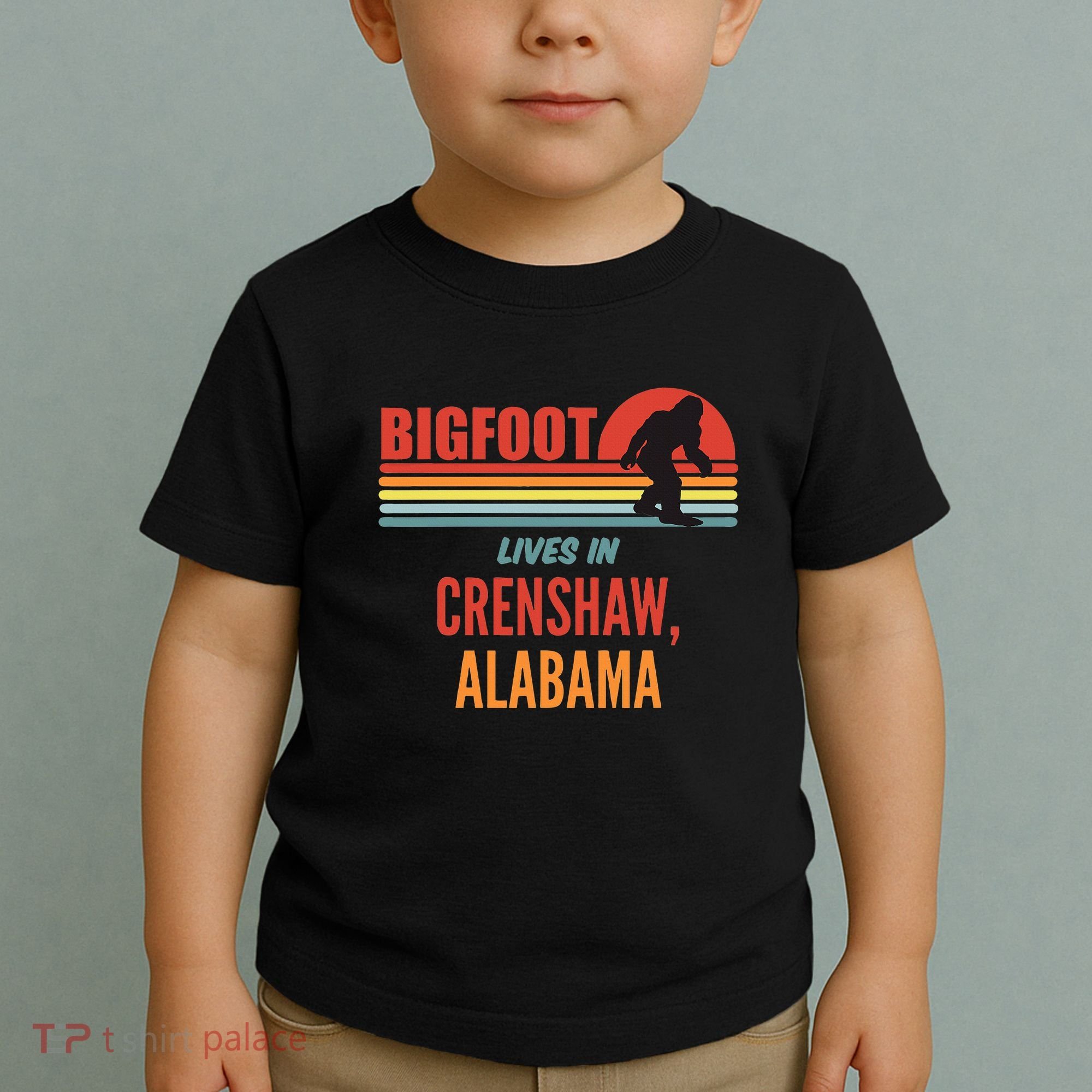 Bigfoot Sighting In Crenshaw Alabama Toddler T-Shirt