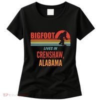 Bigfoot Sighting In Crenshaw Alabama Women's T-Shirt thumb 0