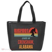 Bigfoot Sighting In Crenshaw Alabama Tote Bag thumb 0