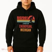 Bigfoot Sighting In Cheboygan Michigan Hoodie thumb 2