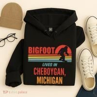 Bigfoot Sighting In Cheboygan Michigan Hoodie thumb 4