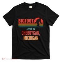 Bigfoot Sighting In Cheboygan Michigan T-Shirt thumb 0