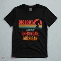 Bigfoot Sighting In Cheboygan Michigan T-Shirt thumb 5