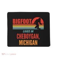 Bigfoot Sighting In Cheboygan Michigan Mousepad thumb 0