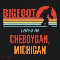 Bigfoot Sighting In Cheboygan Michigan Baby Bodysuit thumb 2