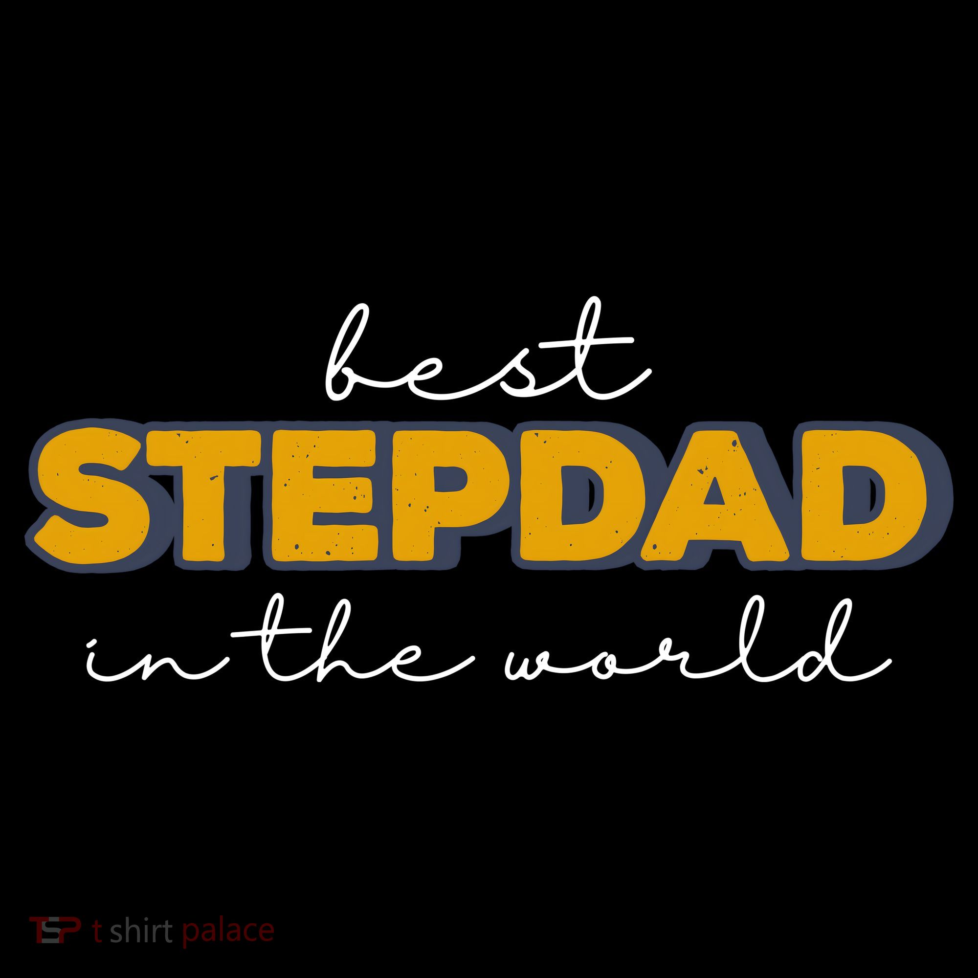 Best Stepdad In The World Fathers Day Coaster