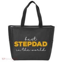 Best Stepdad In The World Fathers Day Tote Bag thumb 0