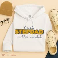 Best Stepdad In The World Fathers Day Hoodie thumb 4