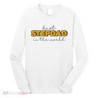Best Stepdad In The World Fathers Day Long Sleeve Shirt thumb 0