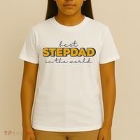 Best Stepdad In The World Fathers Day T-Shirt thumb 4