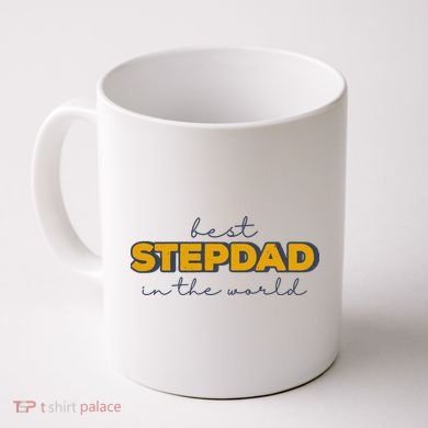 Best Stepdad In The World Fathers Day Coffee Mug