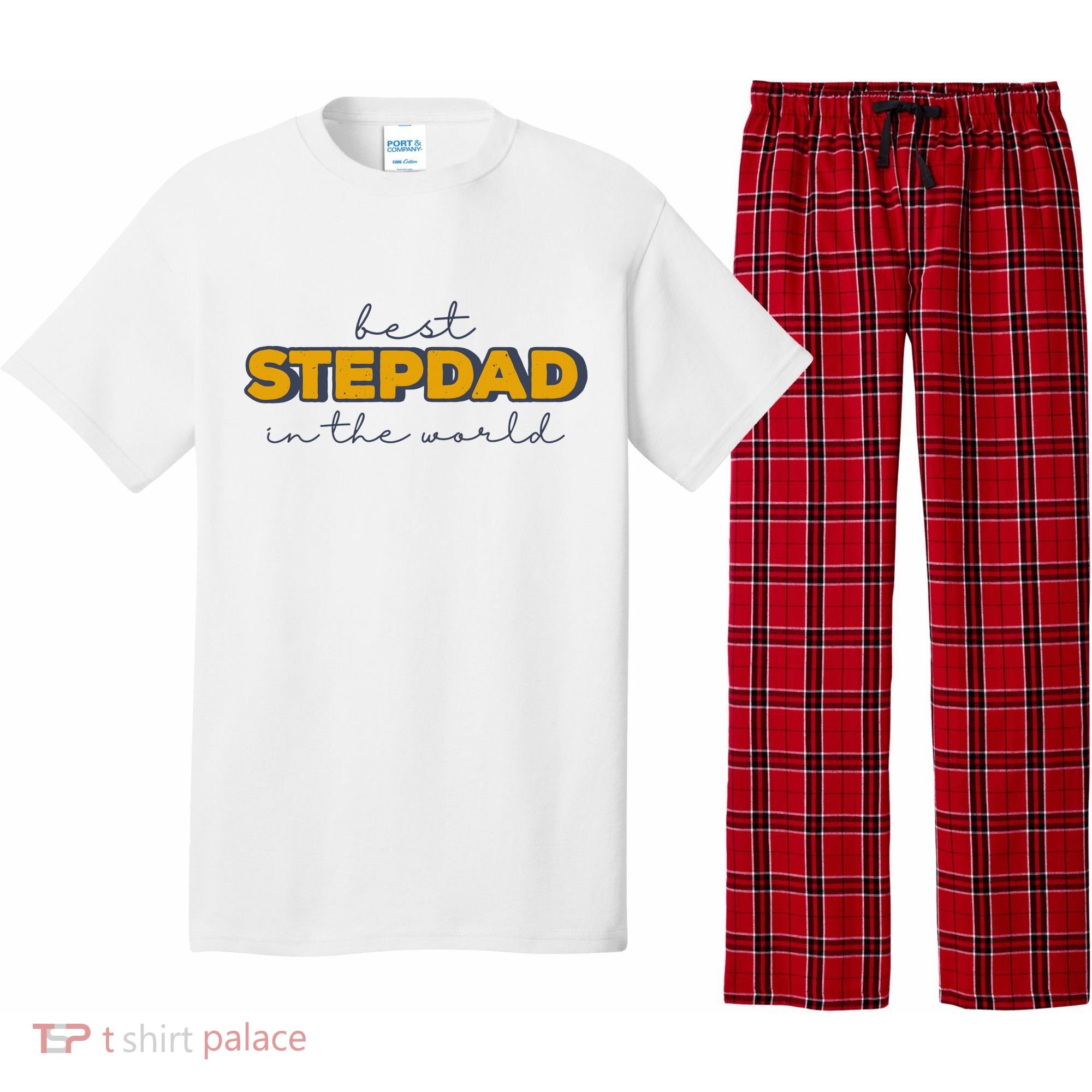Best Stepdad In The World Fathers Day Pajama Set
