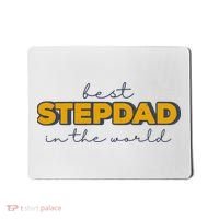 Best Stepdad In The World Fathers Day Mousepad thumb 0