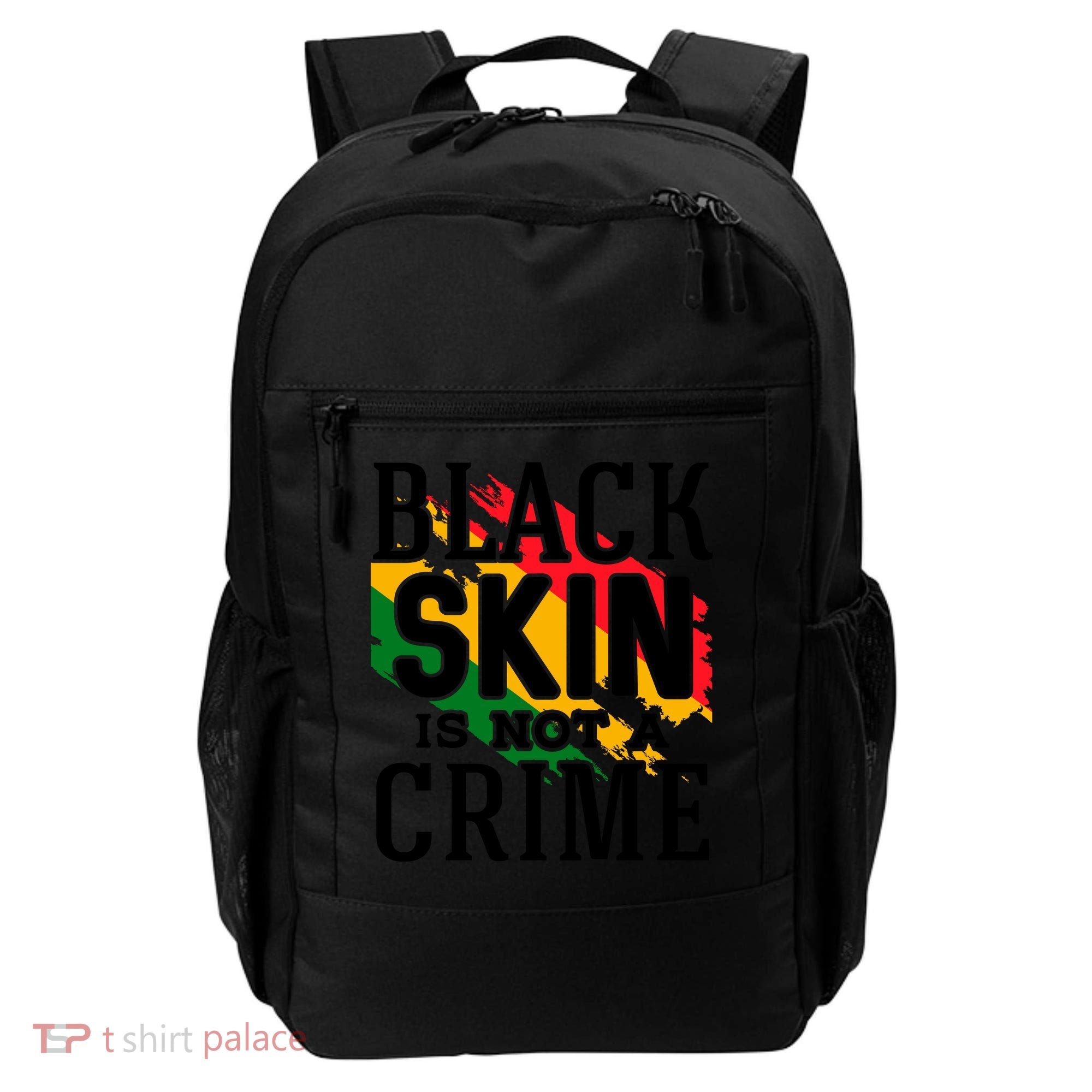 Black Skin Is Not A Crime For Black History Month Gift Backpack