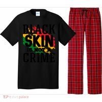 Black Skin Is Not A Crime For Black History Month Gift Pajama Set thumb 0