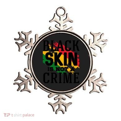 Black Skin Is Not A Crime For Black History Month Gift Ornament