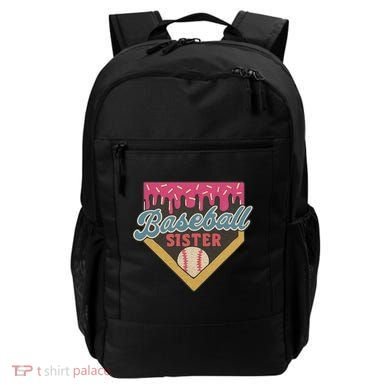Baseball Sister Ice Cream Drip Backpack