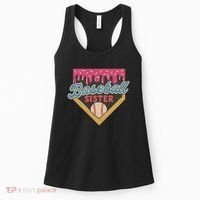 Baseball Sister Ice Cream Drip Women's Tank Top thumb 0
