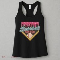 Baseball Sister Ice Cream Drip Women's Tank Top thumb 3