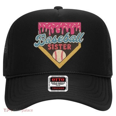 Baseball Sister Ice Cream Drip Hat