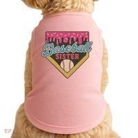Baseball Sister Ice Cream Drip Doggie Tank thumb 0