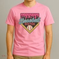 Baseball Sister Ice Cream Drip T-Shirt thumb 3