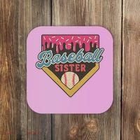 Baseball Sister Ice Cream Drip Coaster thumb 0