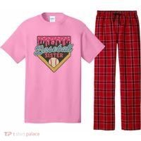 Baseball Sister Ice Cream Drip Pajama Set thumb 0