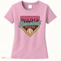 Baseball Sister Ice Cream Drip Women's T-Shirt thumb 0