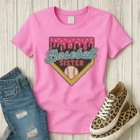 Baseball Sister Ice Cream Drip Women's T-Shirt thumb 3