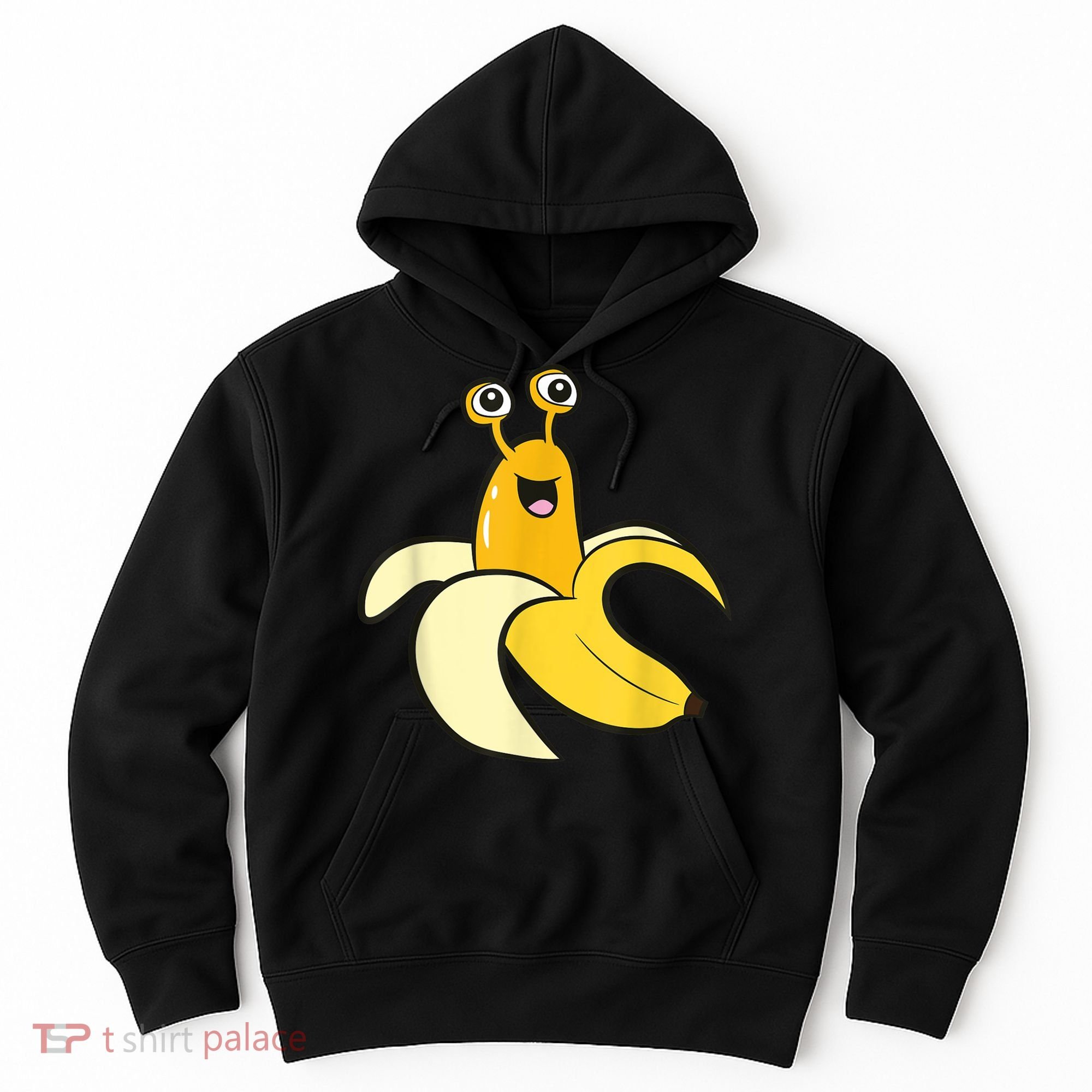 Banana Slug In Banana Funny Banana Slug Hoodie