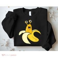 Banana Slug In Banana Funny Banana Slug Sweatshirt thumb 2