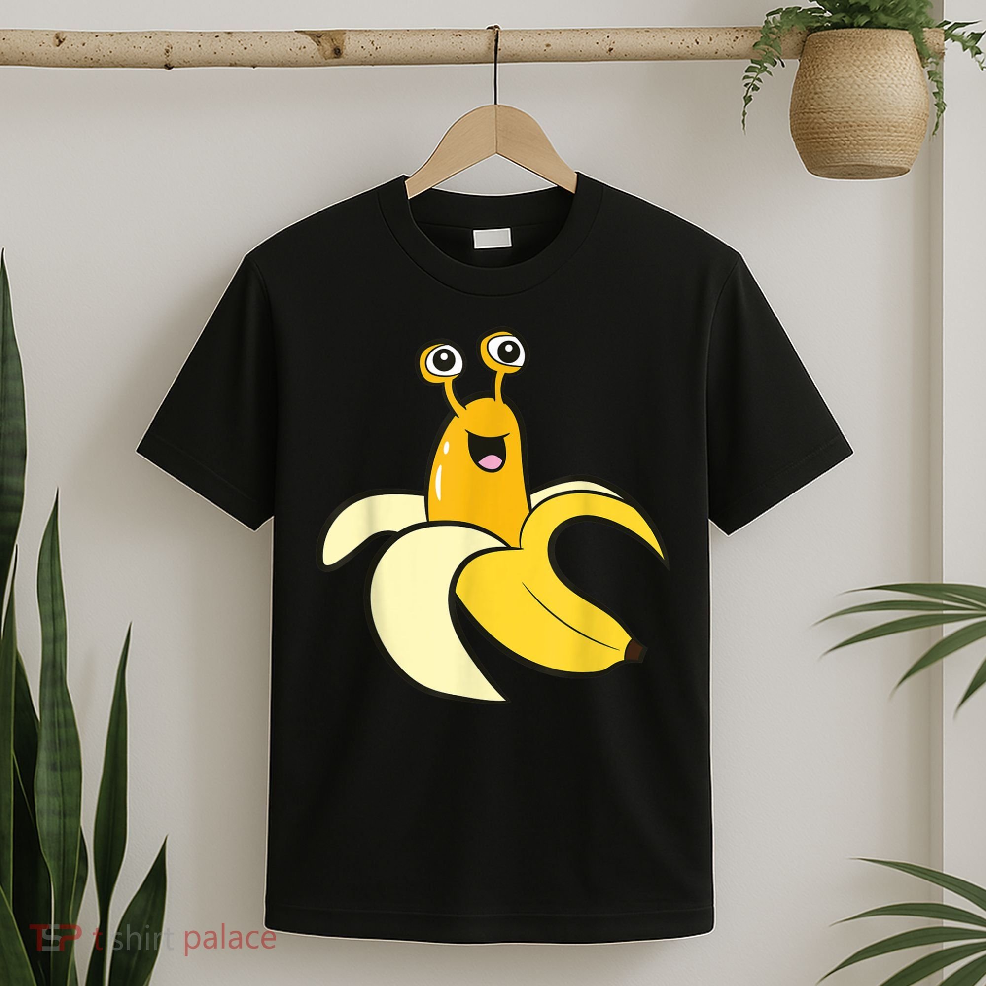 Banana Slug In Banana Funny Banana Slug T-Shirt