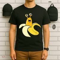 Banana Slug In Banana Funny Banana Slug T-Shirt thumb 6